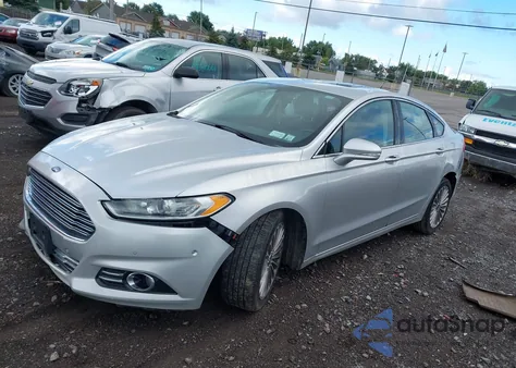 2014 Ford Fusion Titanium z USA, uszkodzony, nr VIN 3FA6P0K92ER174814